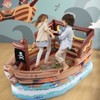 Infans Inflatable Pirate Ship Playhouse w/ Built in Motor Inflatable Toy Sword - 3 of 4