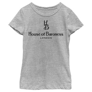 Girl's Cruella House of Baroness London Logo T-Shirt - 1 of 4