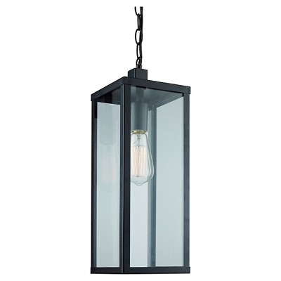 Bel Air Lighting Outdoor Hanging Pendant Black