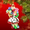 Huras Family 6.25 In Fashion Girl About Town Christmas Tree Ornament , (1PC) - 3 of 3