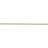 Black Bow Jewelry 1.45mm, 14k Yellow Gold, Diamond Cut Solid Cable Chain Anklet, 9 Inch - 2 of 4