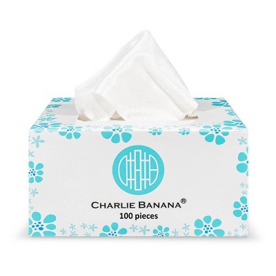 Image of Charlie Banana Disposable Liners for Reusable Diapers - 100ct