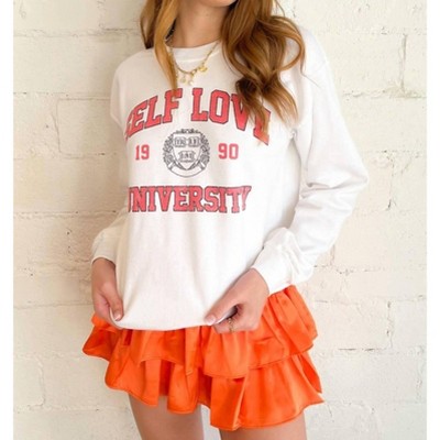 Women's Self Love University Graphic Sweatshirt - WKNDER