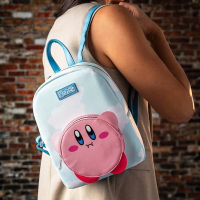 Kirby Cloud All Over Print 11&#34; Mini Backpack with Pocket_6