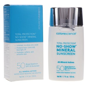 Colorescience Sunforgettable Total Protection No-Show Mineral Sunscreen SPF 50 1.7 oz - 1 of 4