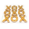 OnDisplay Luxe Acrylic Tic Tac Toe Set, Gold - 2 of 4