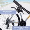 YONWAY 700C Aluminum Road Bike, 24 Speed Dual Disc Brake, for Men and Women - 3 of 4