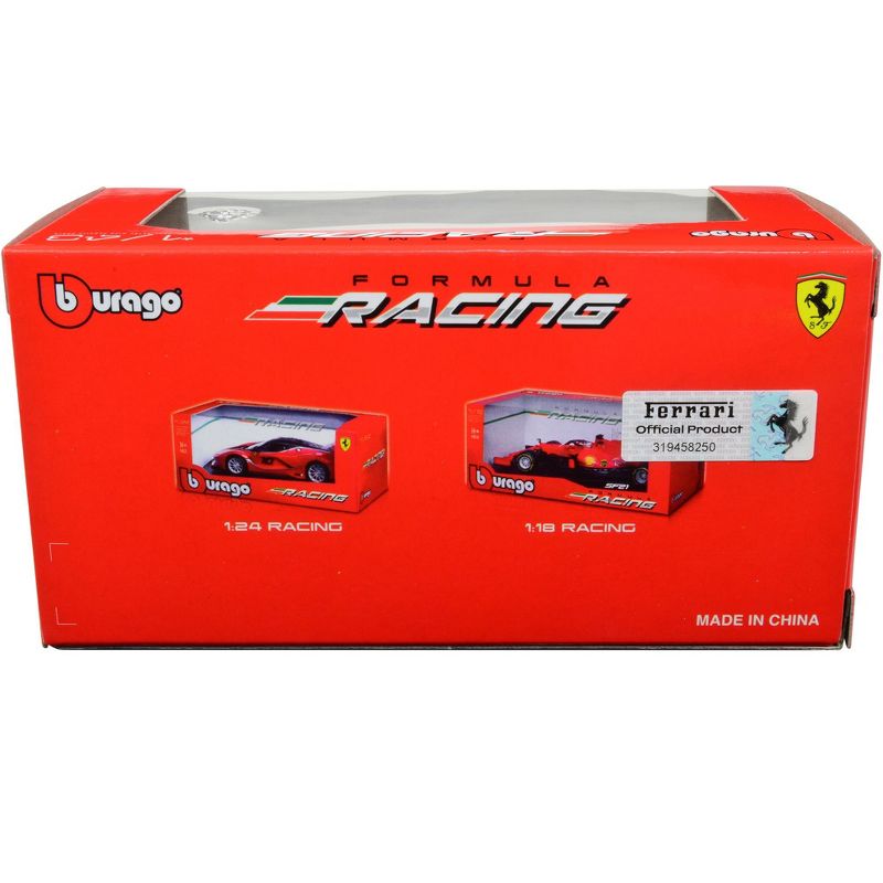 Ferrari F1-75 #16 "Ferrari Racing" F1 World Championship (2022) "Formula Racing" Series 1/43 Diecast Model Car by Bburago, 2 of 4