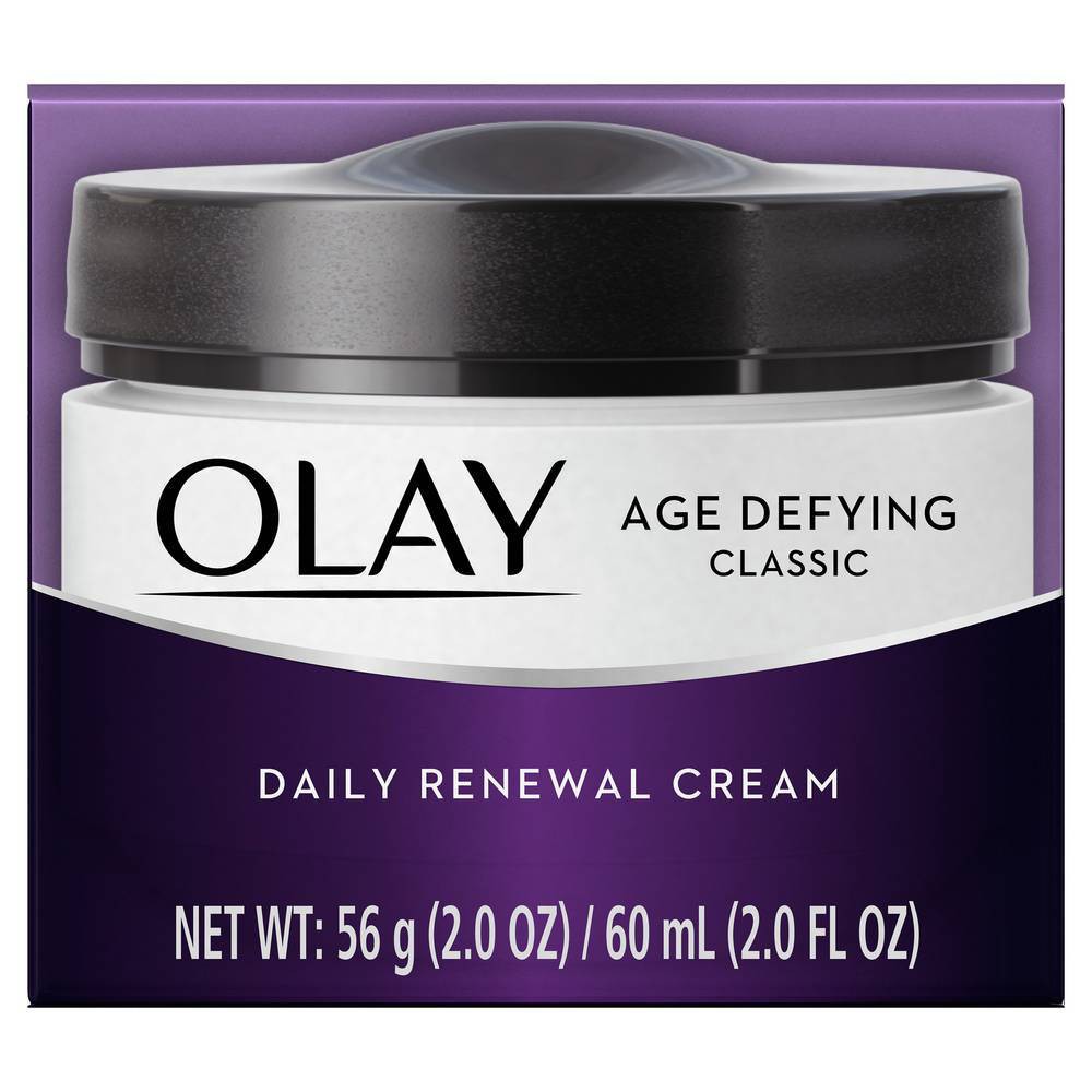UPC 075609000225 product image for Olay Age Defying Classic Daily Renewal Cream Face Moisturizer - 2oz | upcitemdb.com