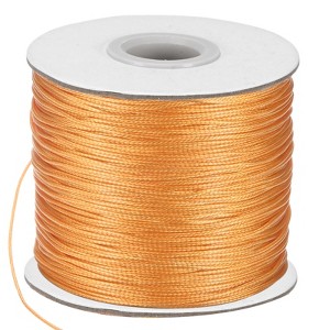 Unique Bargains Waxed Polyester Durable Flexible Beading Cord 1 Roll - 1 of 4