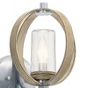 Kichler Lighting Grand Bank 1 - Light Wall Light in  Distressed Antique Gray - 3 of 4