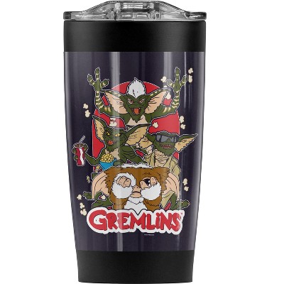 Gremlins Popcorn Steel Tumbler 20oz Coffee Travel Mug
