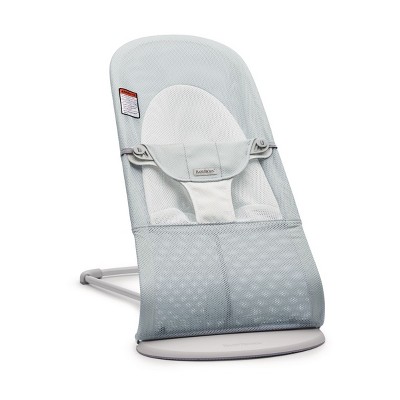 BabyBjörn Bouncer Balance Soft Mesh, Silver/White