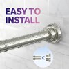 Attop Drill-Free Tension Shower Curtain Rod, 1-Inch Non-Slip Rustproof, Adjustable 28-74 Inch - 4 of 4