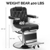 Karl Home Modern Style Heavy Duty Hydraulic Recline Barber Chair - 3 of 4
