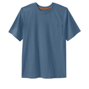 Boulder Creek by KingSize  Heavyweight Crewneck Pocket T-Shirt - 1 of 4