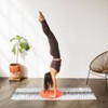 Yune Yoga The Bowie Dual Sided Yoga Mat - White/Orange/Black (6mm) - 4 of 4