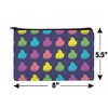Peeps Rainbow Peeps Pattern Makeup Cosmetic Bag Organizer Pouch - 4 of 4