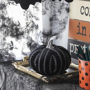 GDFStudio Ottilie Rustic Fabric Pumpkin Halloween Decoration - 1 of 4