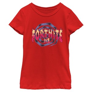 Girls Fortnite Dynamo Spiral T Shirt - 1 of 4