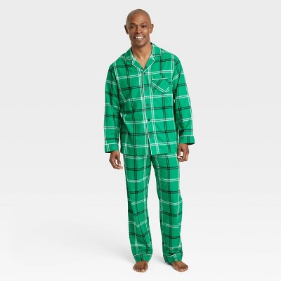 Greentop Gifts Santa Print Matching Family Pajama Set - Green : Target