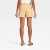 Women's High-Rise Linen Tailored Shorts - A New Day™ - 2 of 3