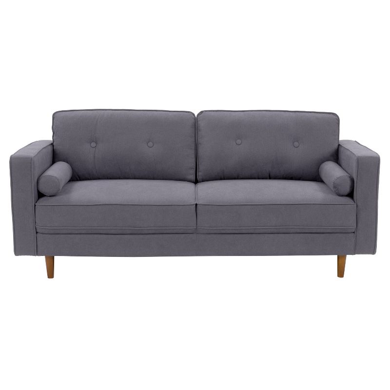 Mulberry Fabric Upholstered Modern Sofa - CorLiving, 1 of 9