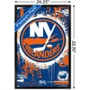 Trends International NHL New York Islanders - Maximalist Logo 23 Framed Wall Poster Prints - 3 of 4