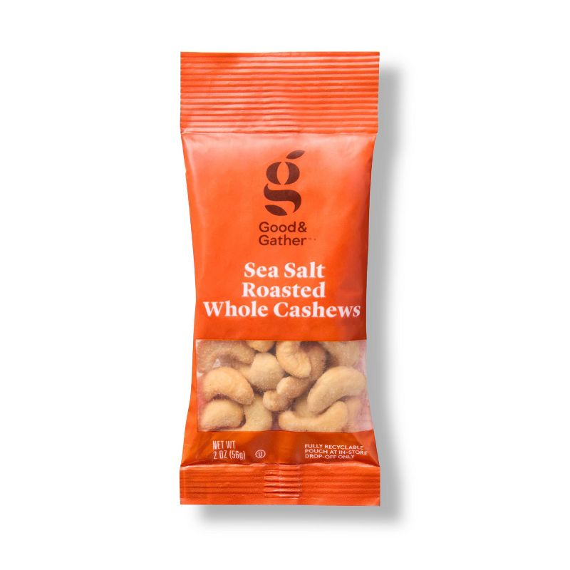 Salted Roasted Cashews - 2oz - Good &#38; Gather&#8482;, 1 of 6