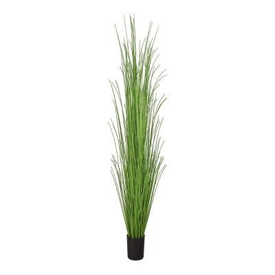 Syemin Artificial Plants Artificial 47" Tall Grass Tree Home Decor Fake Plant Faux Plants Indoor Outdoor Fall Decoration, Green, 15"*15"*47.25"
