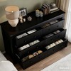 6-Drawer Dresser for Bedroom, Chest of Drawers with Ample Storage, Modern Farmhouse-Style Wooden Dresser for Bedroom, Hallway, Entryway, Closet - 3 of 3