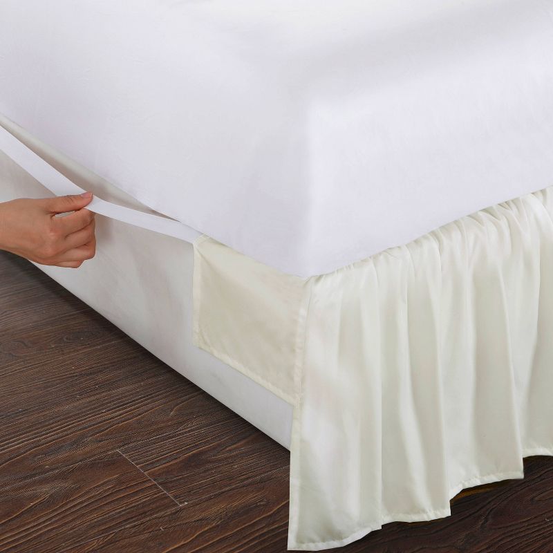 Wrap-around Ruffled Bed Skirt - Bed Maker's, 3 of 12