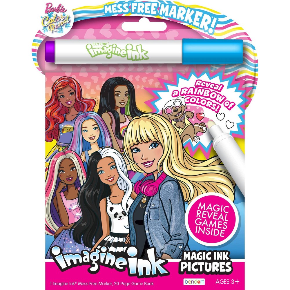 Barbie Imagine Ink Book