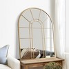 SpassWay Black/Gold Accent Wall Mirror Bathroom/Vanity Mirror Overmantal Mirror Overmantel Mirror for Living Room Bedroom Entryway - 3 of 4