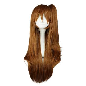 Unique Bargains Curly Wig Wigs for Women 30" Blonde with Wig Cap
