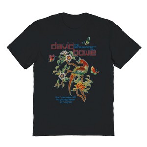 David Bowie Men's Japan Moonlight Short Sleeve Graphic Cotton T-Shirt - 1 of 1