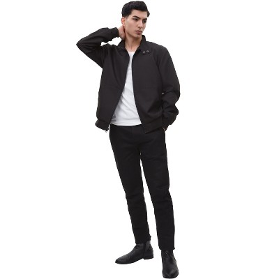 Мужские куртки Rokka&Rolla Men's Bomber Jacket Full Zip Windbreaker-Black, size Large — фото 5