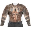 Men's Aquaman Movie Aquaman Tattoos (Front Back Print) Long Sleeve Costume T-Shirt - 2 of 4