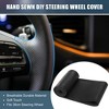 Unique Bargains Car Hand Sewn DIY Steering Wheel Cover - 2 of 4