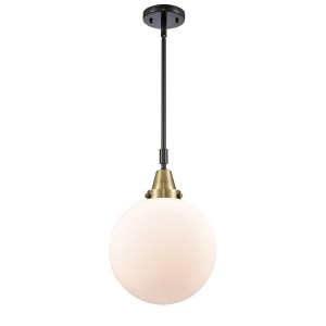 Beacon - 1 Light Stem Hung Mini Pendant In Industrial Style-14.13 Inches Tall and 10 Inches Wide - 1 of 1
