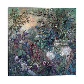 12 X 12 X 1.5 Secret Garden By Lisa Marie Kindley Unframed Wall Canvas -  Icanvas : Target