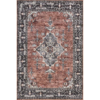 Nuloom Wild Orchid Machine Washable Area Rug