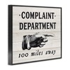 Stupell Industries Complaint Department 100 Miles Away, 20" x 16" - 3 of 4