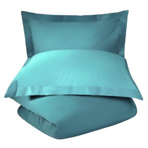 Cotton Blend 600 Thread Count Duvet Cover Set by Blue Nile Mills - 1 of 4