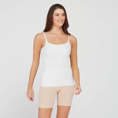 Assets By Spanx Women's Plus Size Thintuition Shaping Cami - White 1x :  Target