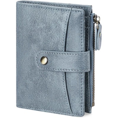 FATMOON Women’s Wallet - Slim RFID Blocking Bifold Wallet -with Zipper Coin Pocket,Lightweight & Stylish for Travel,Daily Use and Shopping