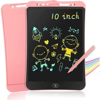Link Kids LCD 10inch Color Writing Doodle Board Tablet Electronic Erasable Reusable Drawing Pad Educational & Learning Toy