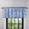 The Lakeside Collection Blue Floral Bath Collection - Valance - 2 of 3