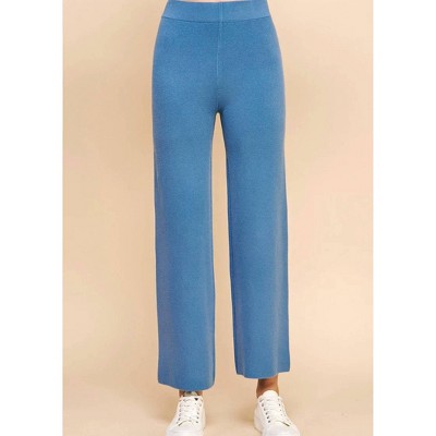 Women's Straight Leg Sweater Pants - PINCH