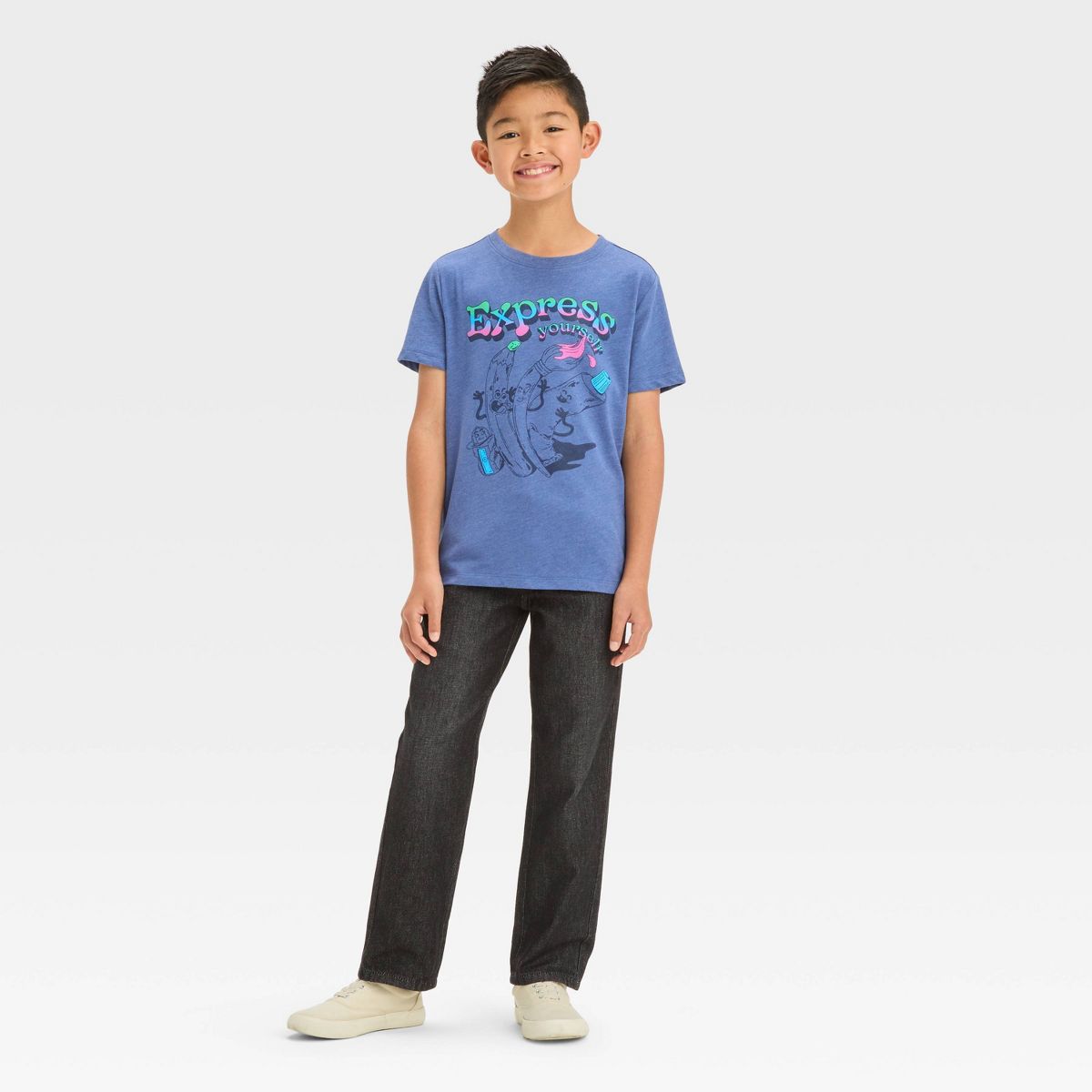 Boys' Straight Fit Pull-On Pants - Cat & Jack™ - thumbnail 4